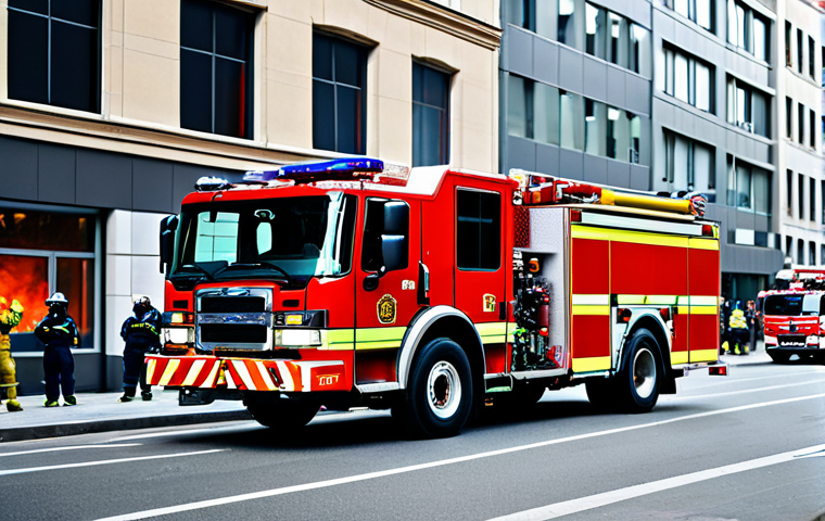 화재안전관리기술자의 주요 직무 분석 및 개선 - ** A diverse group of employees participating in a fire safety training session, learning how to use... 화재안전관리기술자의 주요 직무 분석 및 개선 - ** A diverse group of employees participating in a fire safety training session, learning how to use...