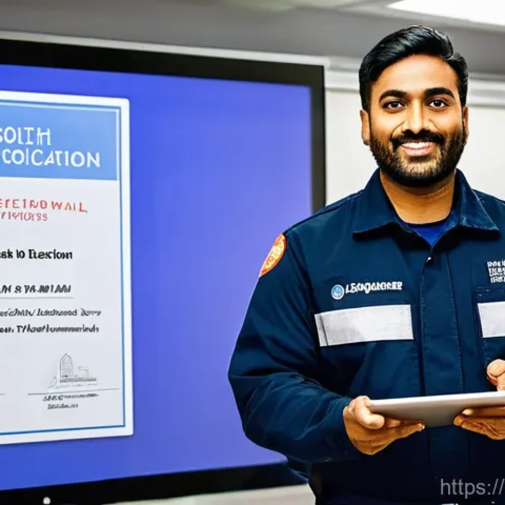 화재안전관리기술자 면허 유지 요건 - **Prompt 1: The Expert and Their Knowledge**
"A confident and professional male fire safety tech...