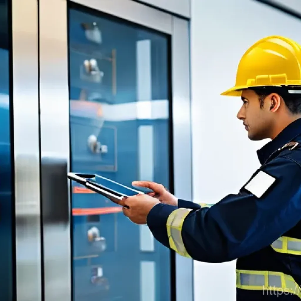 화재안전관리 기술자의 자격증 취득 후 경력 개발 - **Prompt 1: The Modern Fire Safety Professional at Work**
"A confident and professional fire saf...