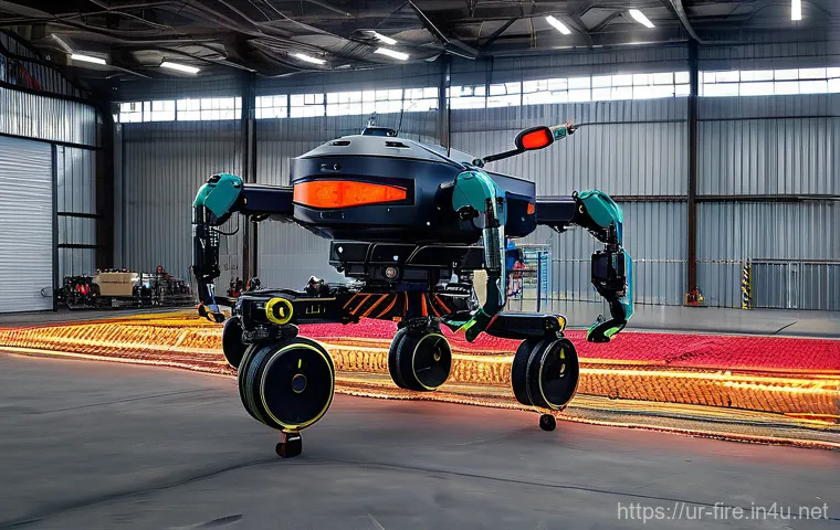 화재안전관리 실무와 관련된 최신 기술 동향 - **Prompt:** "A young professional, dressed in smart business casual attire (fully clothed), stands i...