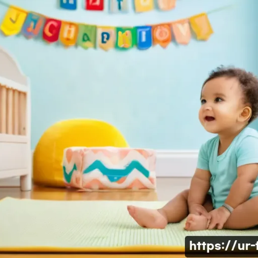 화재안전관리 직무에서의 갈등 해결 방법 - **Prompt:** A toddler, wearing a colorful diaper, sits on a plush playmat surrounded by soft blocks....