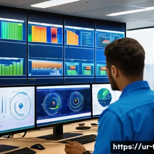 Home 17 화재안전관리 직무에서의 목표 달성 전략 - **Prompt 1: Advanced Fire Safety Monitoring Center**
"A realistic, high-resolution image of a mo...